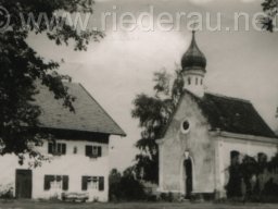 Riederau - Kapelle einst